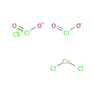 Calcium copper chloride hypochlorite oxide