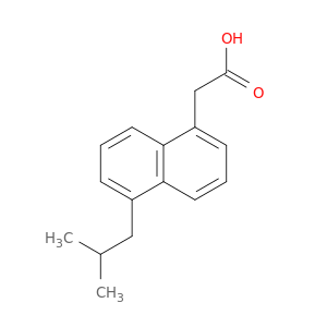 1-Naphthaleneaceticacid, 5-(2-methylpropyl)-