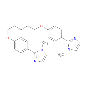 2,2'-(1,5-PENTANEDIYLBIS(OXY-4,1-PHENYLENE))BIS(1-METHYL-1H-IMIDAZOLE)