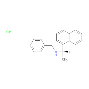 1-萘甲烷胺,α-甲基-N-(苯甲基)-,盐酸盐(1：1),(αs)-