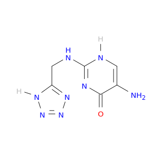 4(1H)-Pyrimidinone, 5-amino-2-[(1H-tetrazol-5-ylmethyl)amino]-
