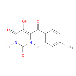 2,4(1H,3H)-Pyrimidinedione, 5-hydroxy-6-(4-methylbenzoyl)-