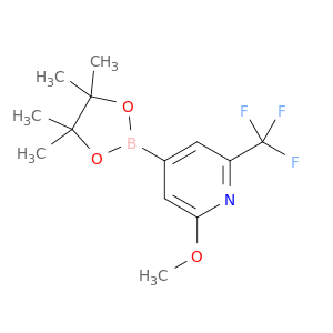 2-甲氧基-6-三氟甲基吡啶-4-硼酸频那醇酯