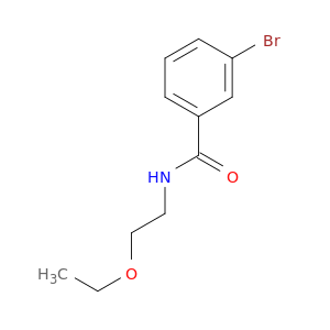 3-bromo-N-(2-ethoxyethyl)benzamide