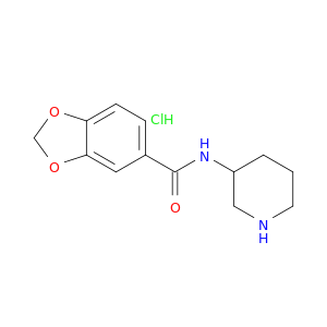 苯并[1,3]间二氧杂环戊烯-5-羧酸哌啶-3-基酰胺盐酸盐