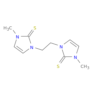 2H-Imidazole-2-thione, 1,1'-(1,2-ethanediyl)bis[1,3-dihydro-3-methyl-
