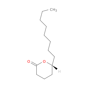2H-Pyran-2-one, tetrahydro-6-octyl-, (R)-