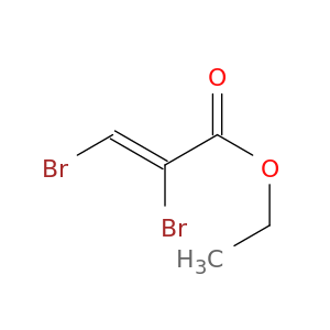 2-Propenoic acid,2,3-dibromo-, ethyl ester, (2Z)-