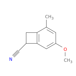 Bicyclo[4.2.0]octa-1,3,5-triene-7-carbonitrile, 4-methoxy-2-methyl-