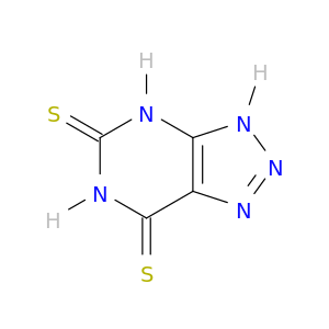 3H-1,2,3-Triazolo[4,5-d]pyrimidine-5,7(4H,6H)-dithione