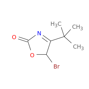 2(5H)-Oxazolone, 5-bromo-4-(1,1-dimethylethyl)-