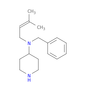 4-Piperidinamine, N-(3-methyl-2-buten-1-yl)-N-(phenylmethyl)-