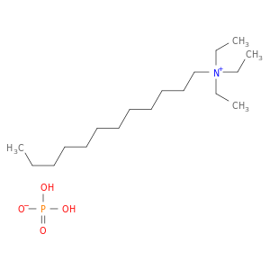 1-Dodecanaminium, N,N,N-triethyl-, phosphate (1:1)