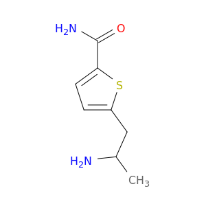 2-Thiophenecarboxamide, 5-(2-aminopropyl)-