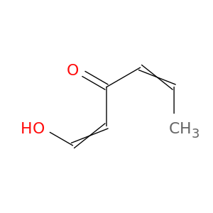 1,4-Hexadien-3-one, 1-hydroxy-