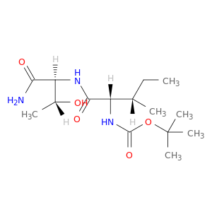 L-Threoninamide, N-[(1,1-dimethylethoxy)carbonyl]-L-isoleucyl-