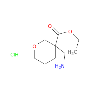 ethyl 3-(aminomethyl)oxane-3-carboxylate Hydrochloride