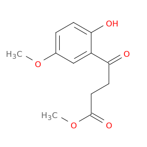 Propionic acid, 3-(6-hydroxy-m-anisoyl)-, methyl ester