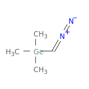 Germane, (diazomethyl)trimethyl-