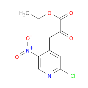 3-(2-氯-5-硝基吡啶-4-基)-2-氧代丙酸乙酯