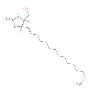 2-Oxazolidinone, 4-(hydroxymethyl)-5-(1E)-1-pentadecenyl-, (4S,5R)-