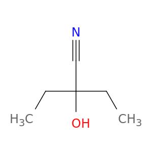 2-Ethyl-2-hydroxybutanenitrile
