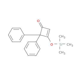 2-Cyclobuten-1-one, 4,4-diphenyl-3-[(trimethylsilyl)oxy]-