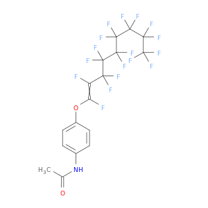 Acetamide, N-[4-[(heptadecafluorononenyl)oxy]phenyl]-