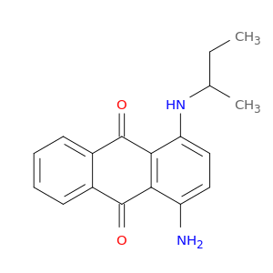 9,10-Anthracenedione, 1-amino-4-[(1-methylpropyl)amino]-