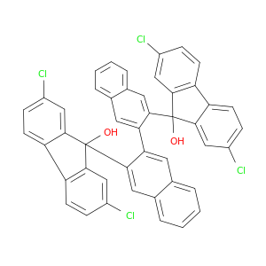 9H-Fluoren-9-ol, 9,9'-[2,2'-binaphthalene]-3,3'-diylbis[2,7-dichloro-