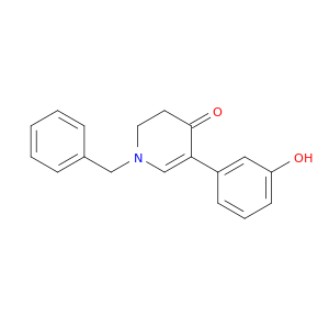 1-Benzyl-5-(3-hydroxyphenyl)-2,3-dihydro-4-pyridinone