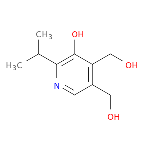 3,4-Pyridinedimethanol, 5-hydroxy-6-(1-methylethyl)-