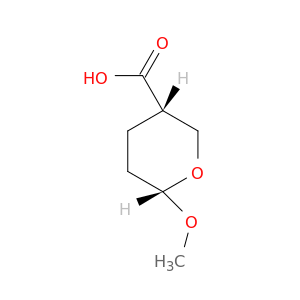 2H-Pyran-3-carboxylicacid, tetrahydro-6-methoxy-, cis- (9CI)