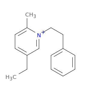 5-ETHYL-2-METHYL-1-PHENETHYLPYRIDINIUM