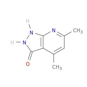 3H-Pyrazolo[3,4-b]pyridin-3-one,1,2-dihydro-4,6-dimethyl-