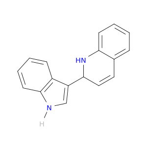 Quinoline, 1,2-dihydro-2-(1H-indol-3-yl)-