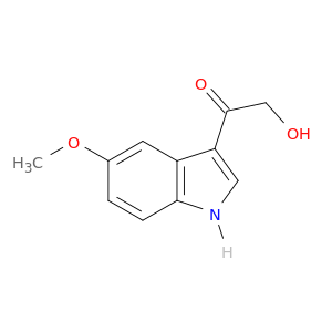 2-hydroxy-1-(5-methoxy-1h-indol-3-yl)ethanone