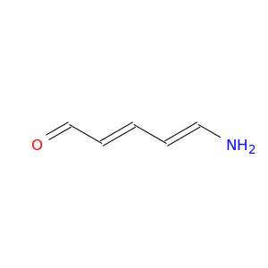 2,4-Pentadienal, 5-amino-, (2E,4E)-