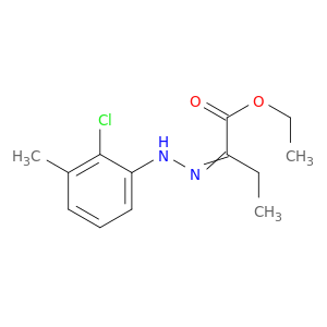 2-[(2-Chloro-3-methylphenyl)hydrazono]butyric Acid Ethyl Ester