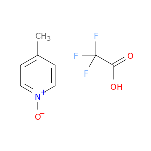 Pyridine, 4-methyl-, 1-oxide, trifluoroacetate