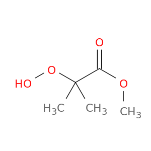 Propanoic acid, 2-hydroperoxy-2-methyl-, methyl ester