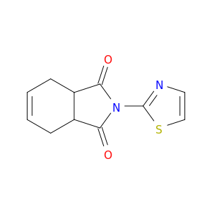 1H-Isoindole-1,3(2H)-dione,3a,4,7,7a-tetrahydro-2-(2-thiazolyl)-