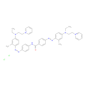 吡啶,1-[2-[4-[2-[4-[4-[4-[4-[4-乙基(乙基(2-吡啶基乙基)氨基]-2-甲基苯基]氨基]苯基]苯基]二苯基]-3-甲基苯基]氨基]乙基]-,氯化物(1：2)