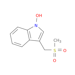 1H-Indole, 1-hydroxy-3-[(methylsulfonyl)methyl]-