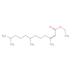 2-Dodecenoic acid, 3,7,11-trimethyl-, ethyl ester