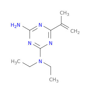 1,3,5-Triazine-2,4-diamine, N,N-diethyl-6-(1-methylethenyl)-