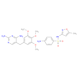 4-AMINO-N-(5-METHYL-3-ISOXAZOLYL)-BENZENESULFONAMIDE COMPOUND WITH 5-(3,4,5-TRIMETHOXYBENZYL)PYRIMIDINE-2,4-DIAMINE