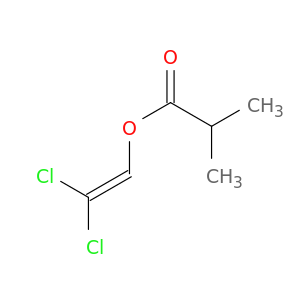 Propanoic acid, 2-methyl-, 2,2-dichloroethenyl ester
