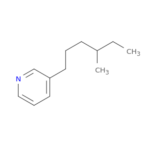 Pyridine, 3-(4-methylhexyl)-