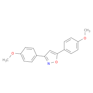 Isoxazole, 3,5-bis(4-methoxyphenyl)-
